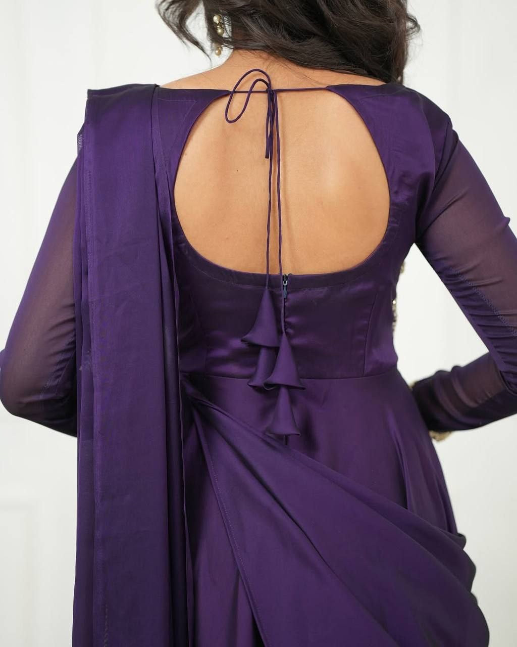 Anarkali Collection "Meenakari" - Mauve