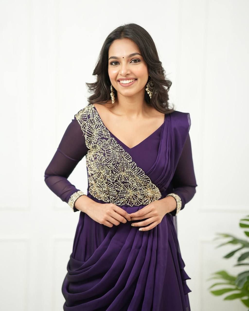 Anarkali Collection "Meenakari" - Mauve