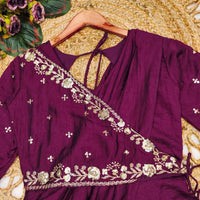 Anarkali Collection "Meenakari" - Bordeaux