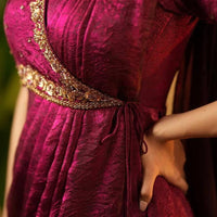 Anarkali Collection "Meenakari" - Bordeaux