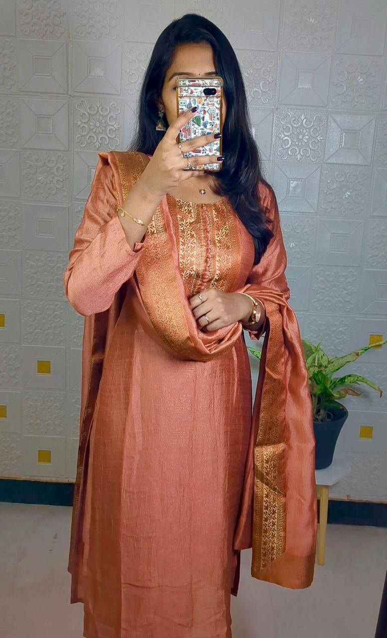Tunique "Amira" - Rose bronze