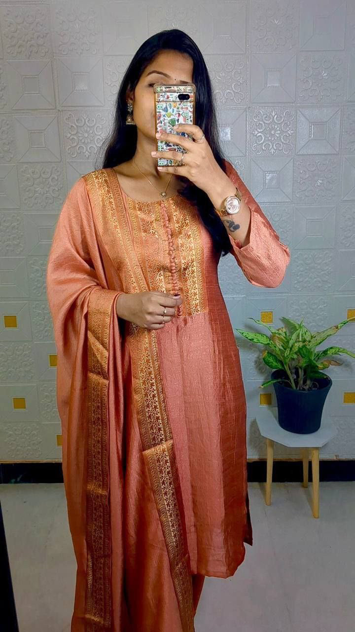 Tunique "Amira" - Rose bronze