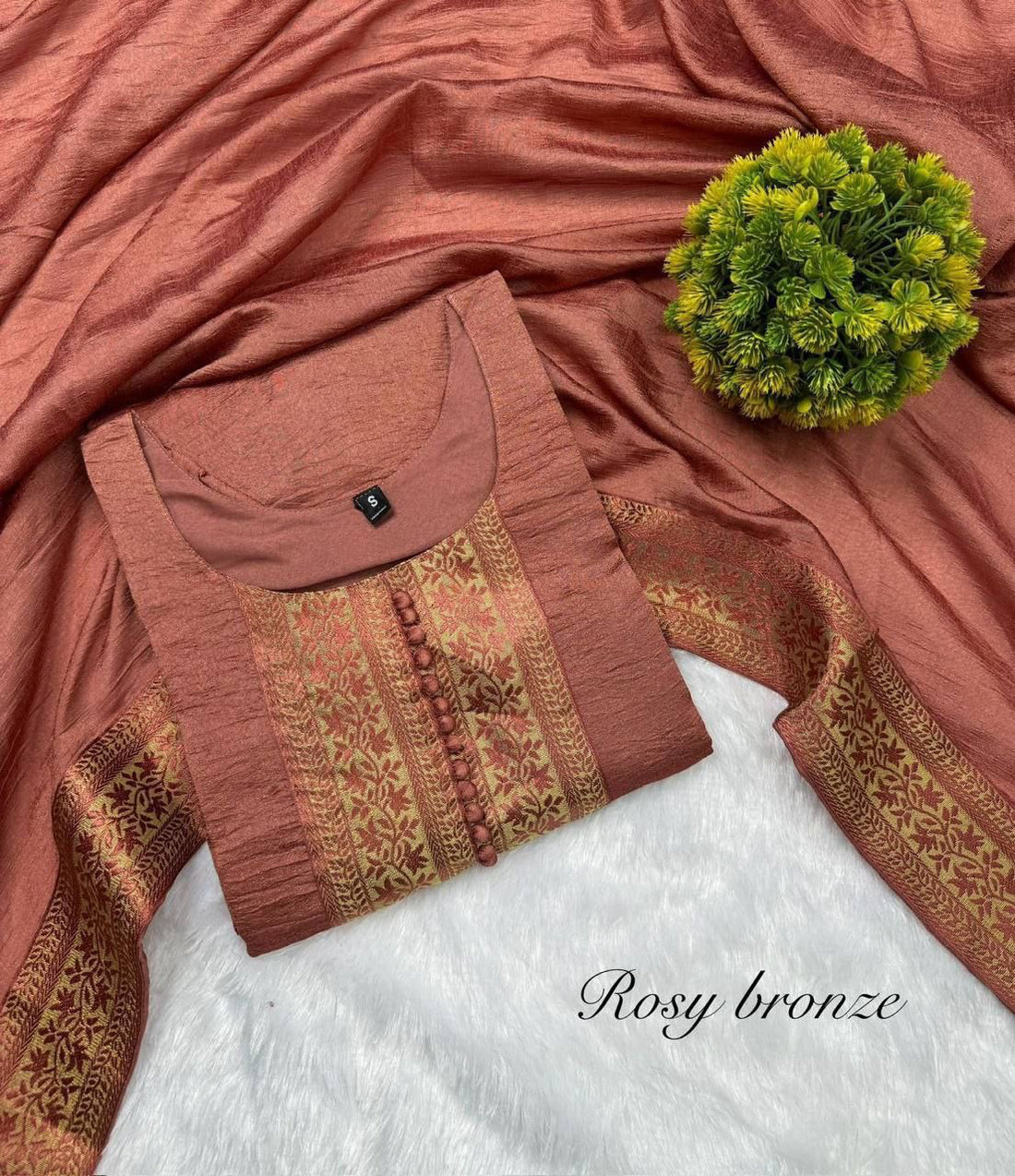 Tunique "Amira" - Rose bronze