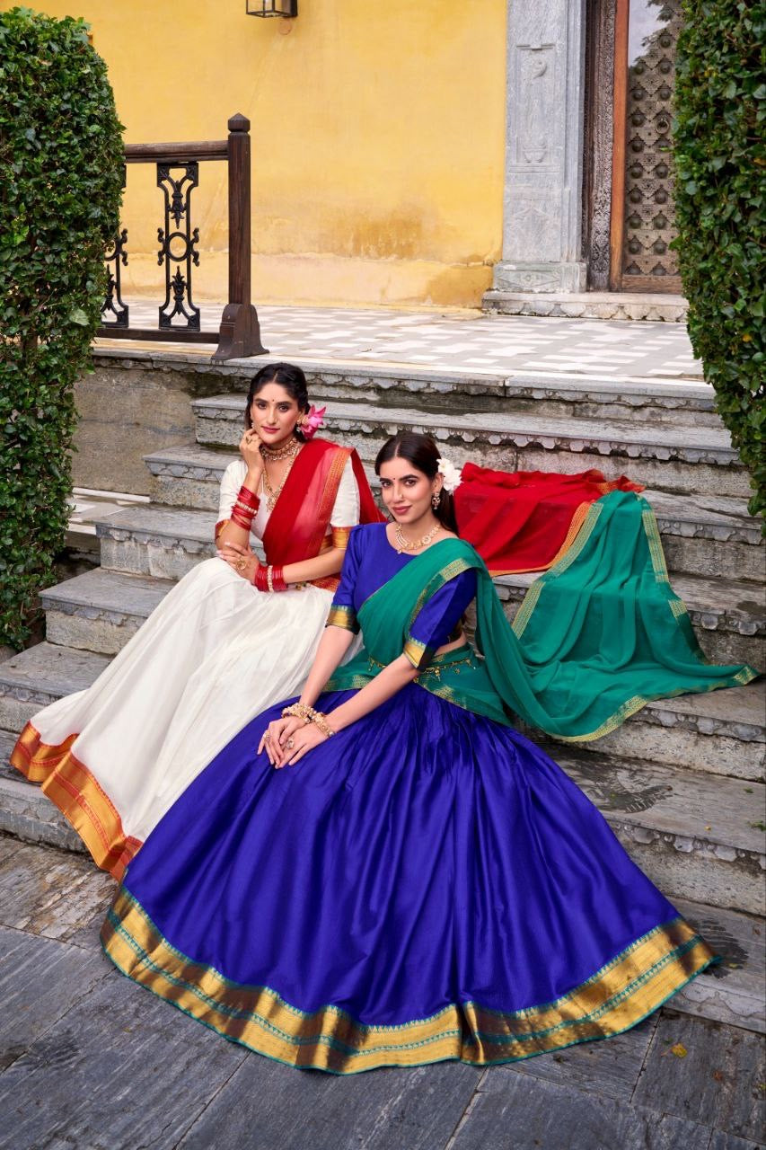 Lehenga collection "Harvani" - Blanc