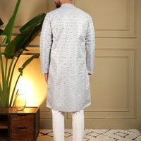 Kurta "Chudidar" - Gris