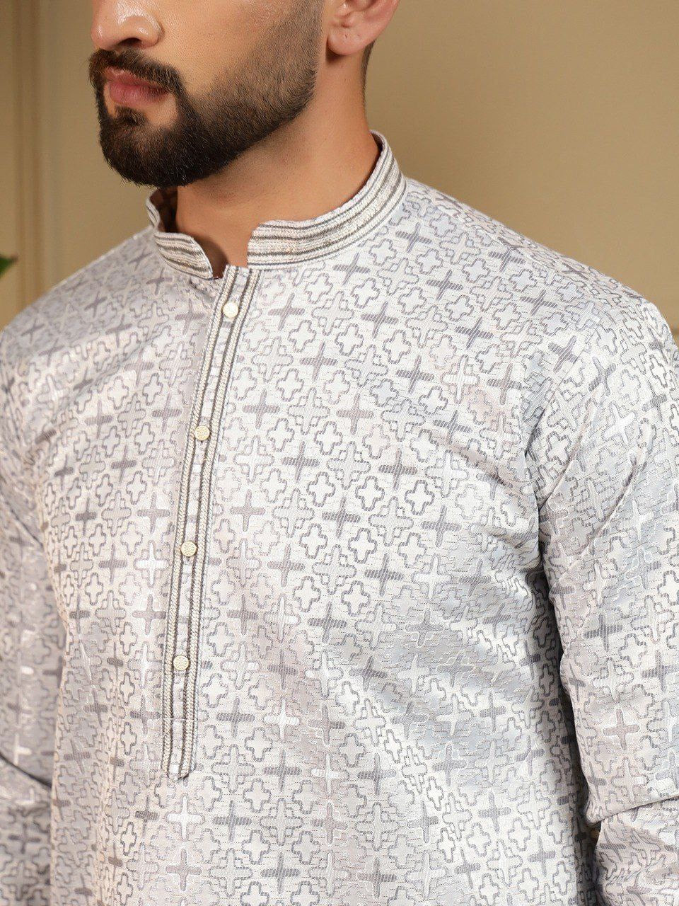 Kurta "Chudidar" - Gris