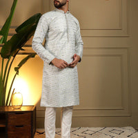 Kurta "Chudidar" - Gris