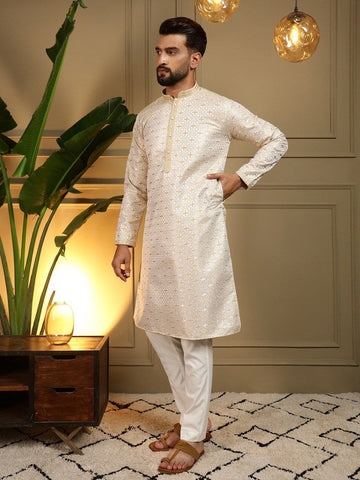 Kurta "Chudidar" - Jaune
