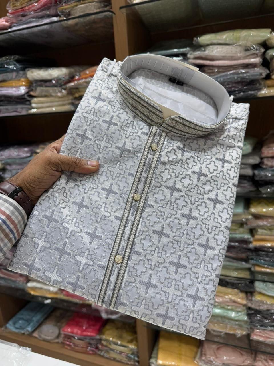 Kurta "Chudidar" - Gris