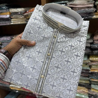 Kurta "Chudidar" - Gris