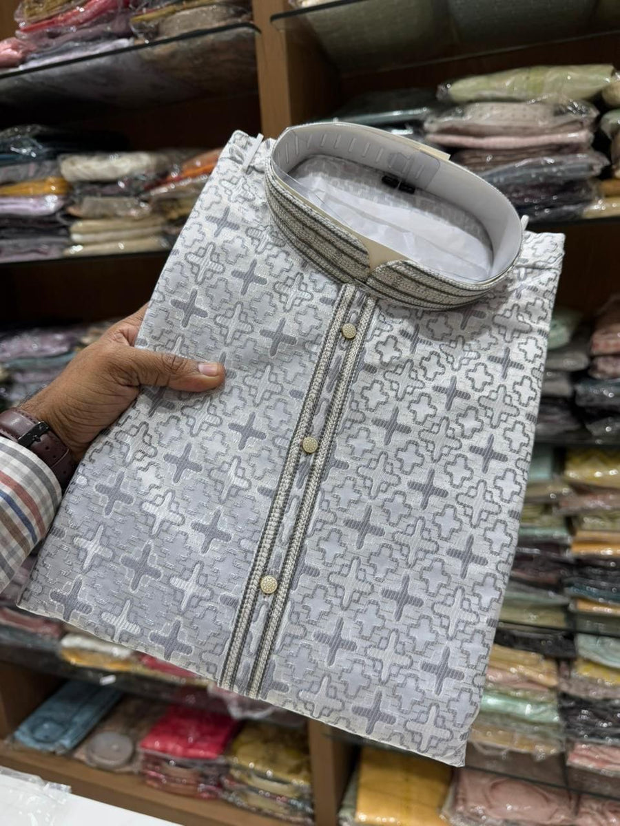 Kurta "Chudidar" - Gris