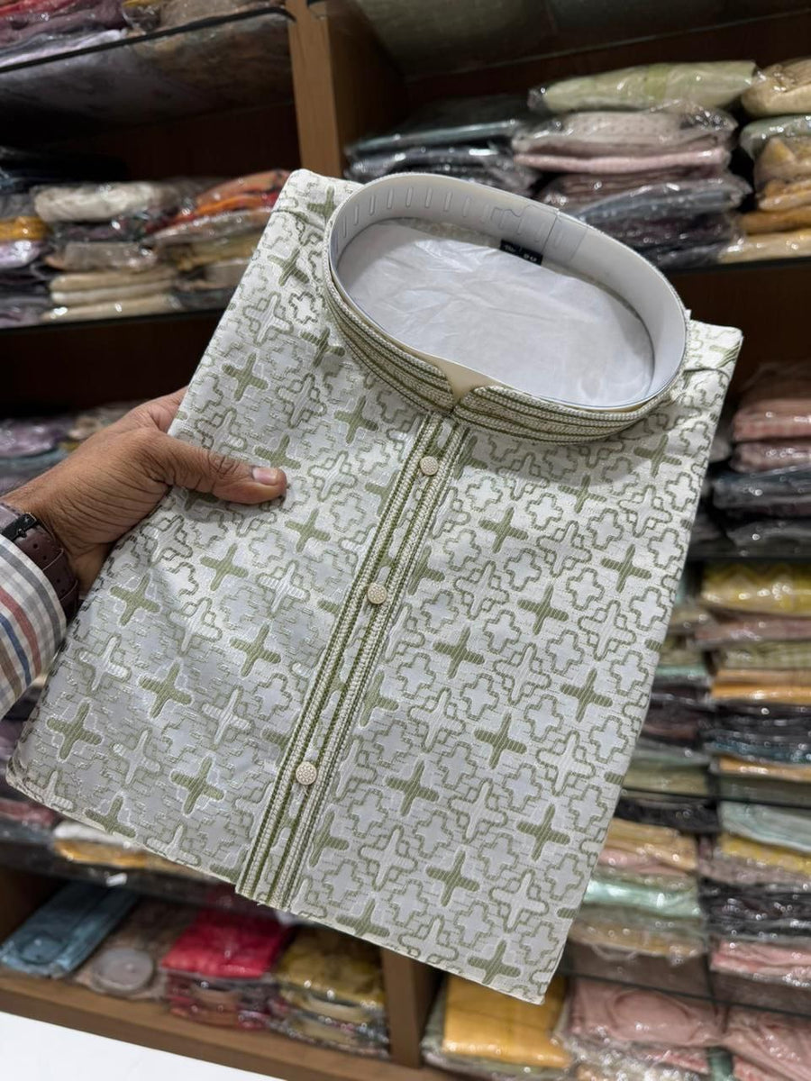 Kurta "Chudidar" - Bleu