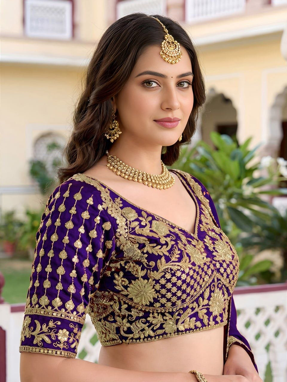 Lehenga collection "Dipriya" - Mauve