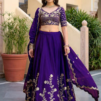 Lehenga collection "Dipriya" - Mauve