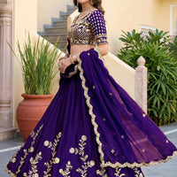 Lehenga collection "Dipriya" - Mauve