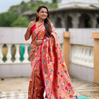 Sari "Kanji" - Rose