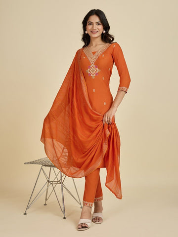 Punjabi "Danaya" - Orange