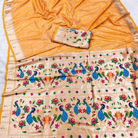 Sari "Shakila" - Orange