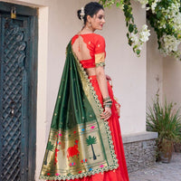 Lehenga collection "Indrany" - Orange