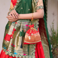Lehenga collection "Indrany" - Orange