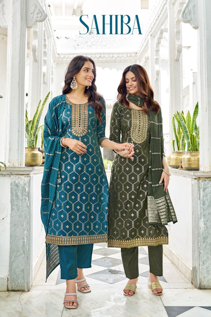Punjabi "Sahiba" - Bleu