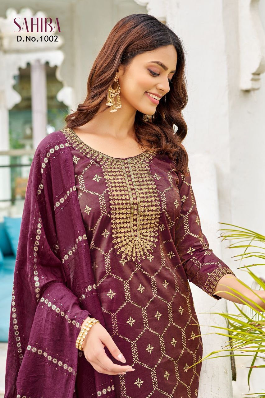 Punjabi "Sahiba" - Prune