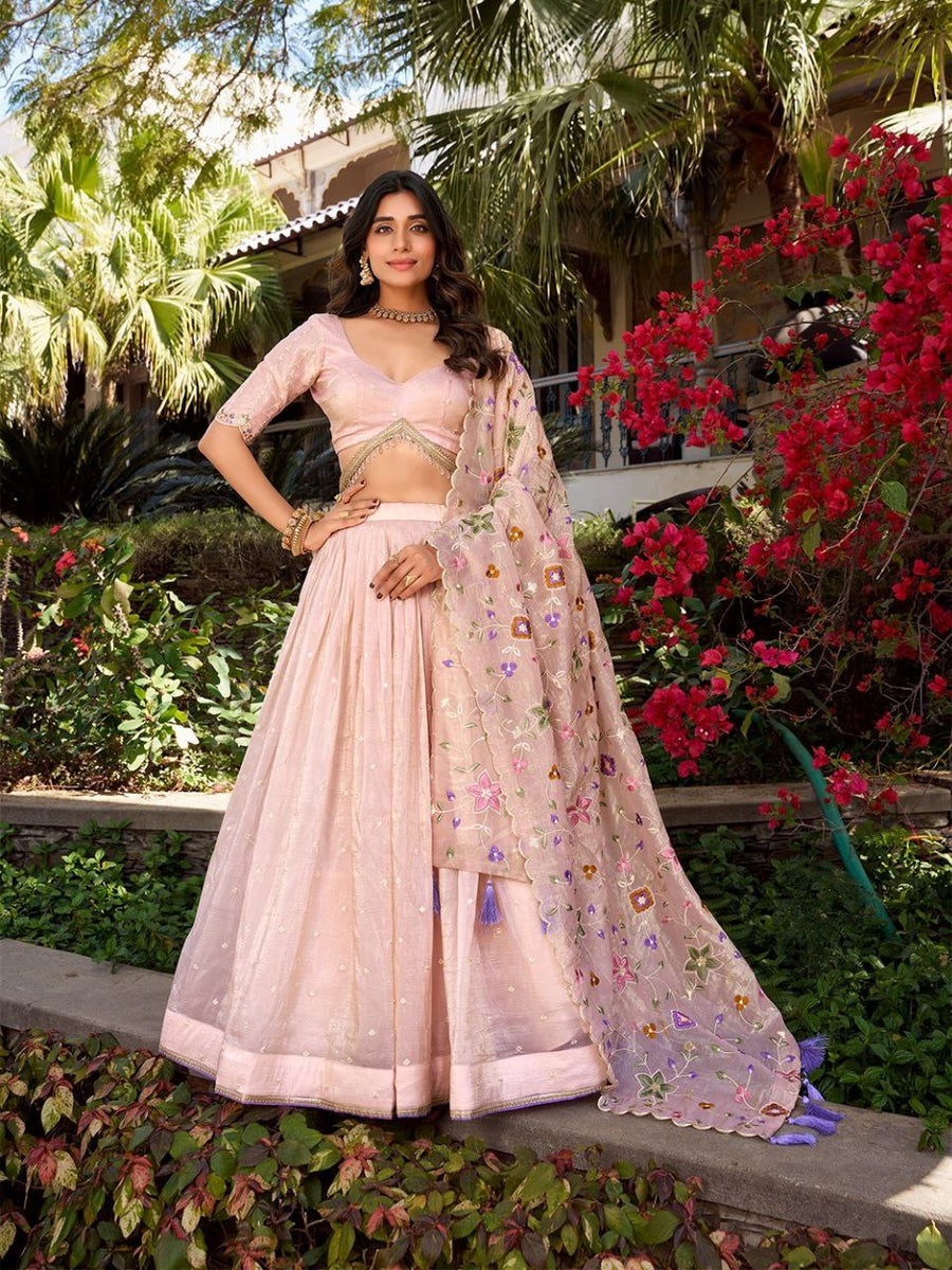 Lehenga collection "Seedi" - Éclat de rose