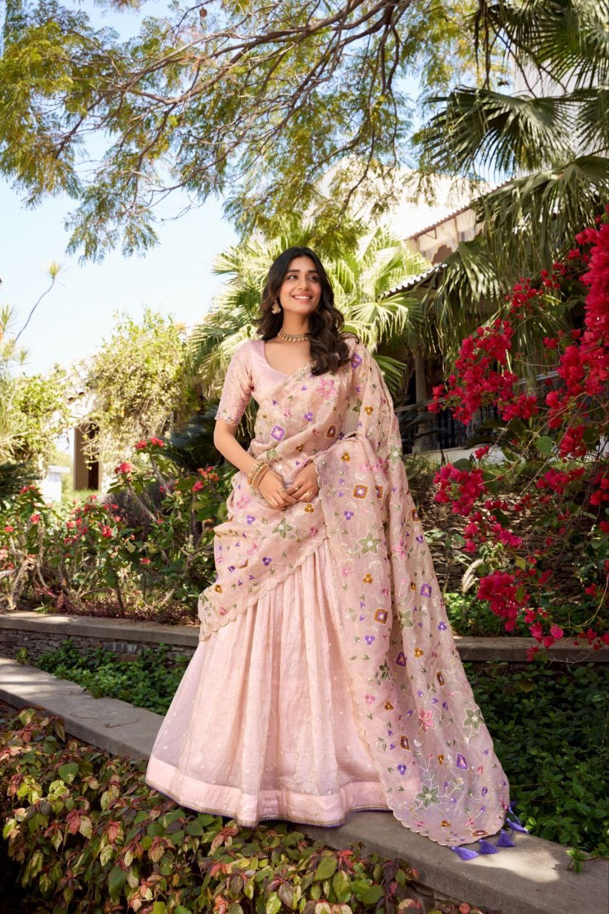 Lehenga collection "Seedi" - Éclat de rose