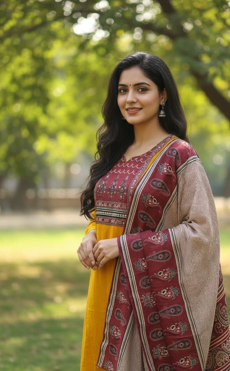 Punjabi "Kamala" - Jaune