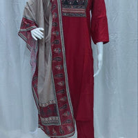 Punjabi "Kamala" - Rouge bordeaux