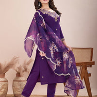 Punjabi "Kama" - Mauve