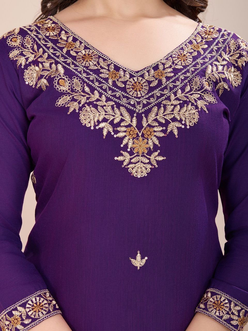 Punjabi "Kama" - Mauve