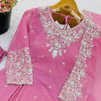 Anarkali Collection "Indrya" - Rose