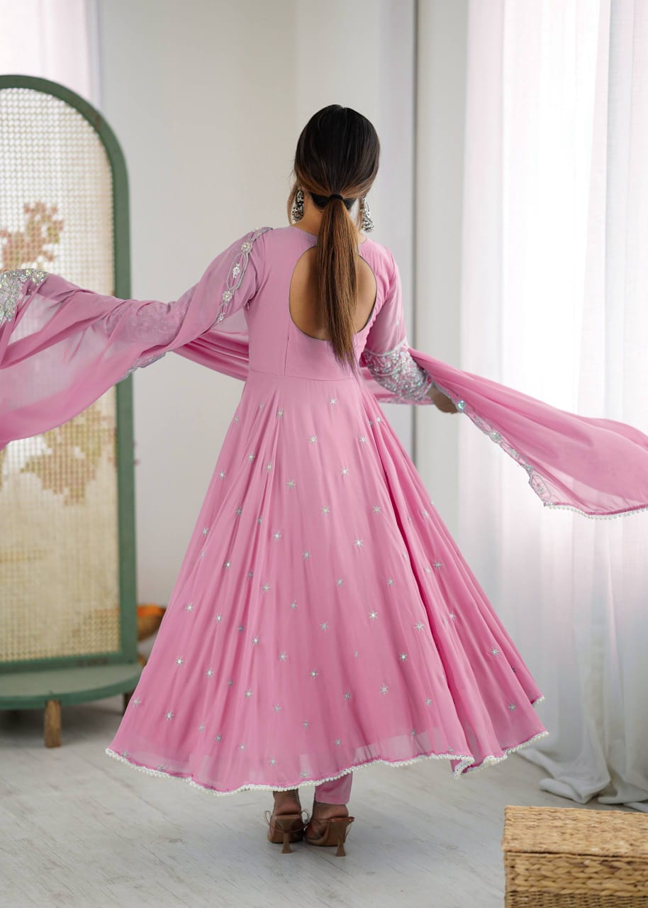 Anarkali Collection "Indrya" - Rose