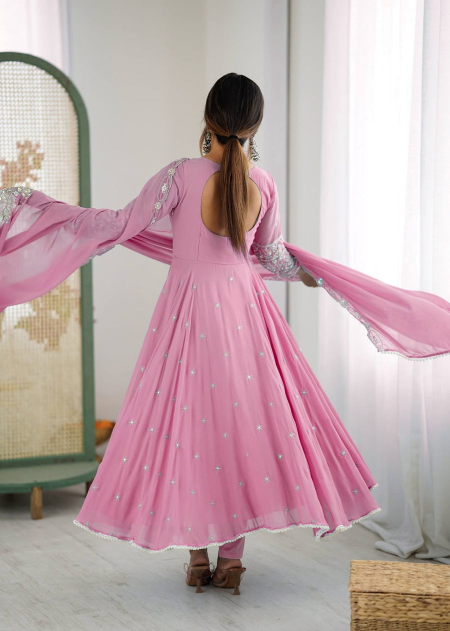 Anarkali Collection "Indrya" - Rose