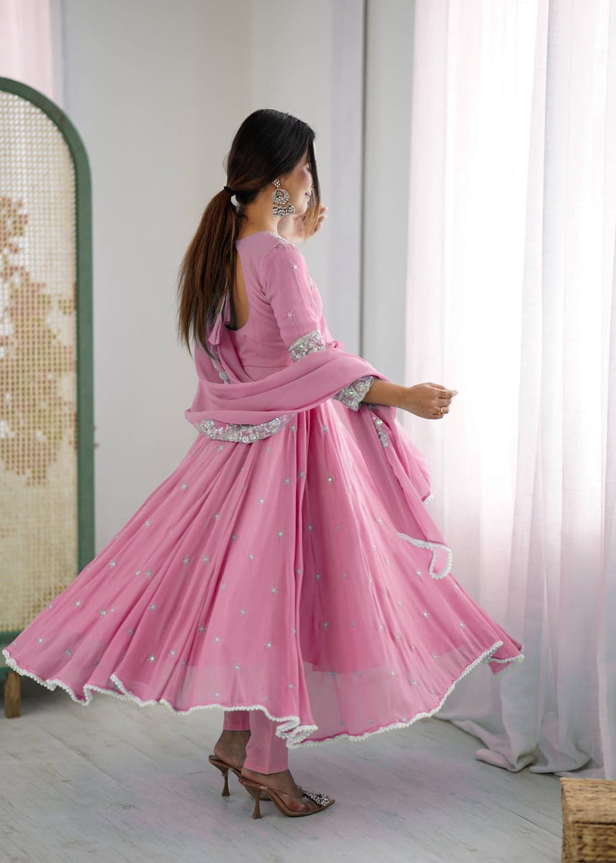 Anarkali Collection "Indrya" - Rose