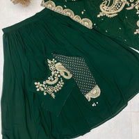 Lehenga collection "Modernity" - Vert