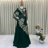 Lehenga collection "Modernity" - Vert