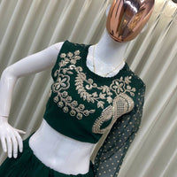 Lehenga collection "Modernity" - Vert