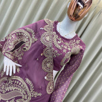 Lehenga collection "Modernity" - Parme