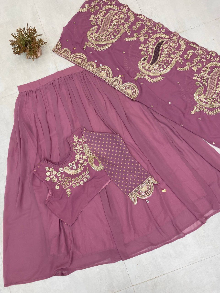 Lehenga collection "Modernity" - Parme
