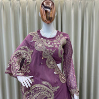 Lehenga collection "Modernity" - Parme