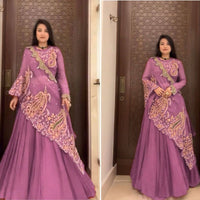 Lehenga collection "Modernity" - Parme