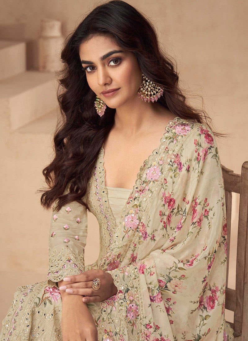 Punjabi "Mila" - Rose poudré