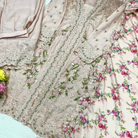 Punjabi "Mila" - Rose poudré