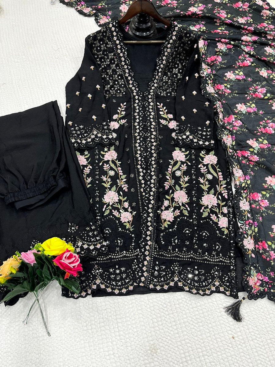 Punjabi "Mila" - Noir