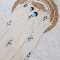 Punjabi "Neera" - Blanc cassé