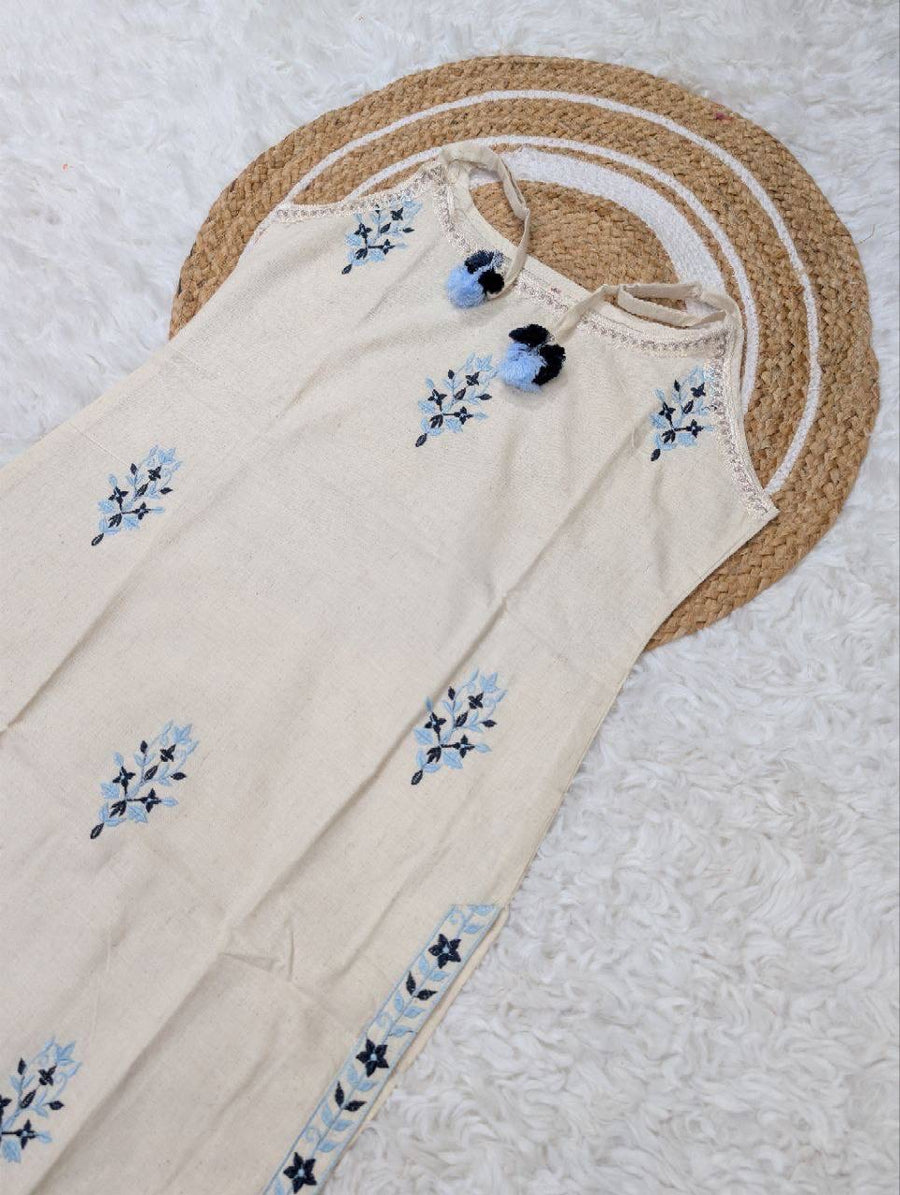 Punjabi "Neera" - Blanc cassé