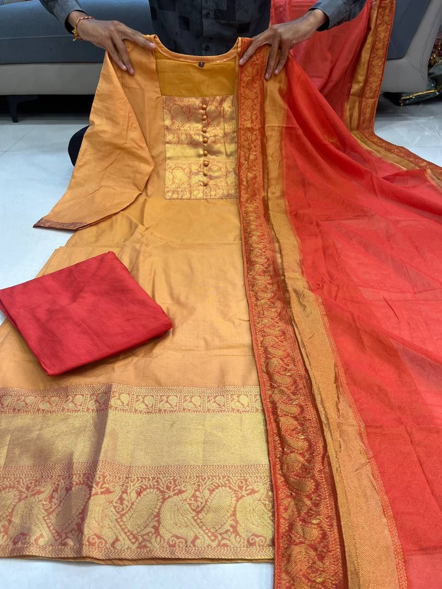 Punjabi "Shanti" - Orange terre