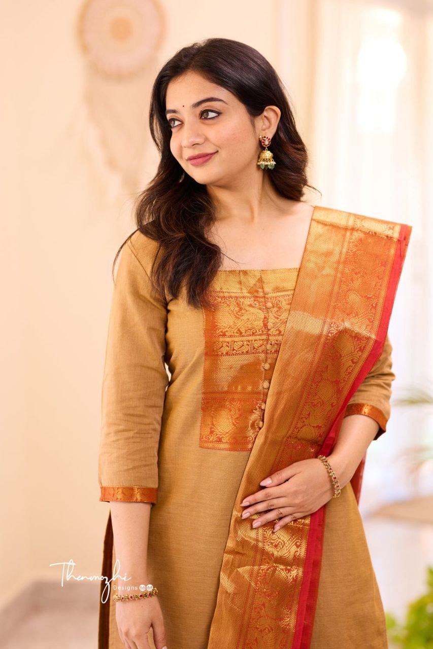 Punjabi "Shanti" - Orange terre